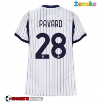 Ženske Nogometnih dresov Inter Milan Benjamin Pavard #28 Gostujoči 2026-27 Kratki rokavi